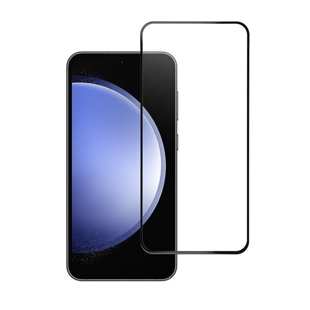 Szkło hartowane 5D do Samsung S23 FE (full glue / case friendly) Blue Star czarne