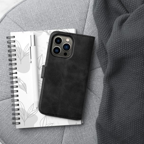 Etui z klapką na iPhone 13 PRO Tender Book czarne