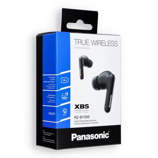 Słuchawki bezprzewodowe TWS PANASONIC RZ-B110WDE-K czarne