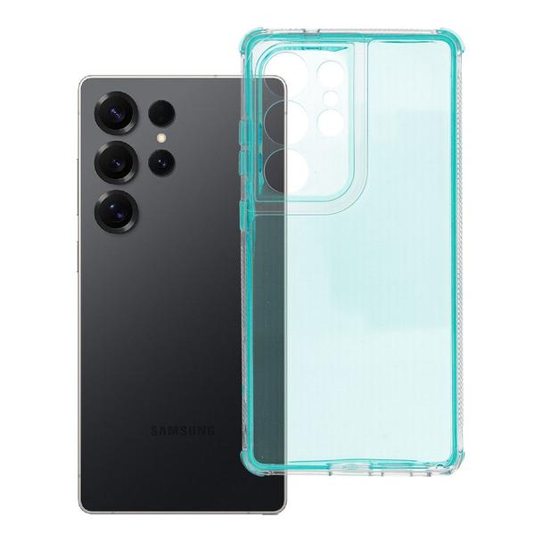 Futerał do Samsung S25 ULTRA Matrix Clear miętowy