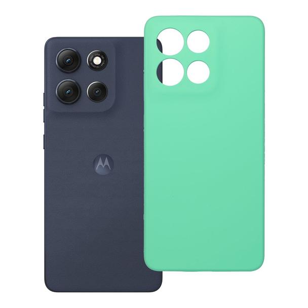 Etui na Motorola G86 5G Silicone 2mm (camera protection) miętowe
