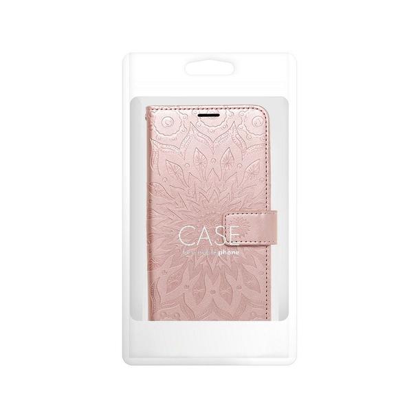 Etui z klapką na Samsung S26 FE Mezzo Book mandala złoto-różowe