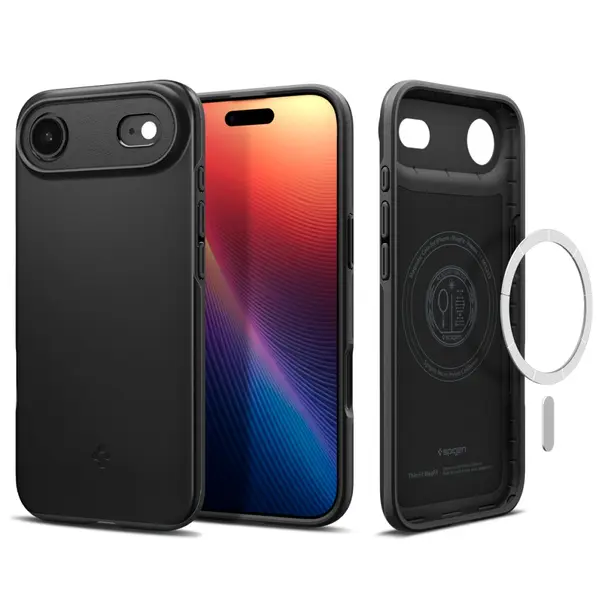 SPIGEN futerał THIN FIT MAG kompatybilny z MagSafe do IPHONE 17 Air black