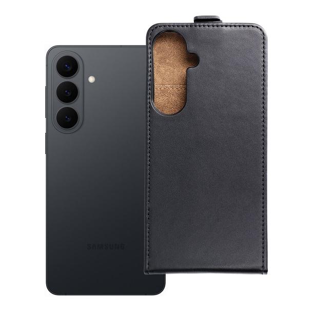 Etui z klapką pionowe na Samsung S26 PLUS Slim Flexi Fresh czarne