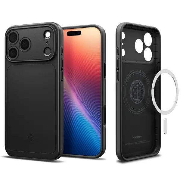 SPIGEN futerał THIN FIT MAG kompatybilny z MagSafe do IPHONE 17 Pro black