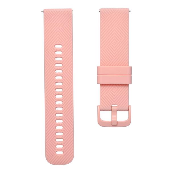 Pasek do zegarka 22 mm Titmo Strap S1 silicone różowy