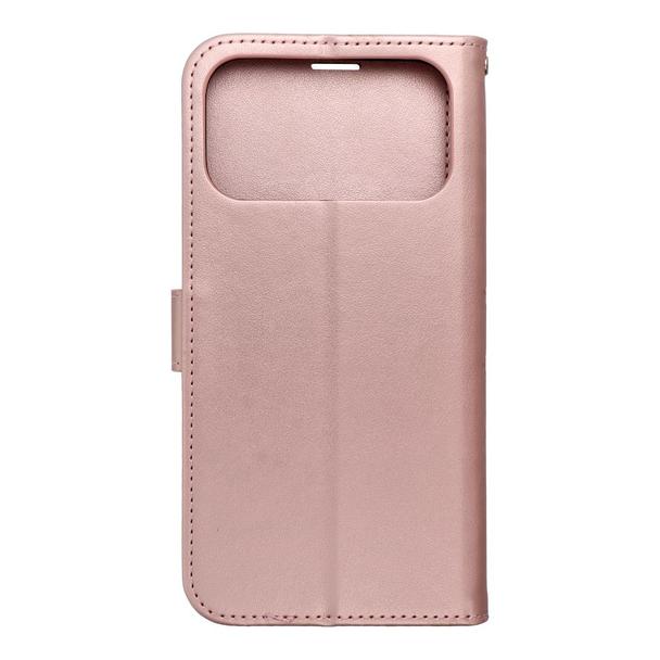 Etui z klapką na iPhone 17 PRO MAX Mezzo Book mandala złoto-różówe