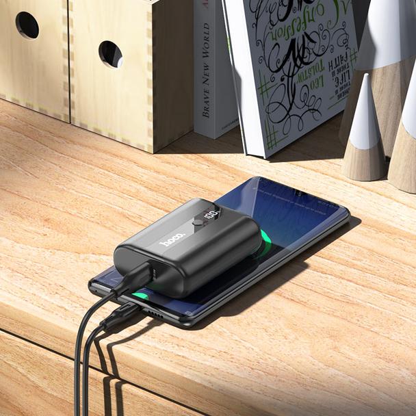 Powerbank Hoco 10000 mAh QC PD 3A 22,5W Q3 Pro czarny