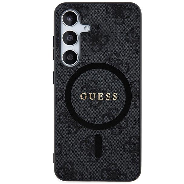 GUESS futerał do SAMSUNG S24 kompatybilny z MagSafe GUHCS24SGF4GGR (4G Ring classic logo) czarny