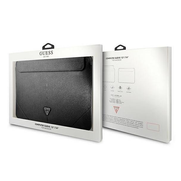 GUESS torba na laptopa / tablet / notebook 13" - 14" GUCS14PSATLK (Guess Sleeve) czarna