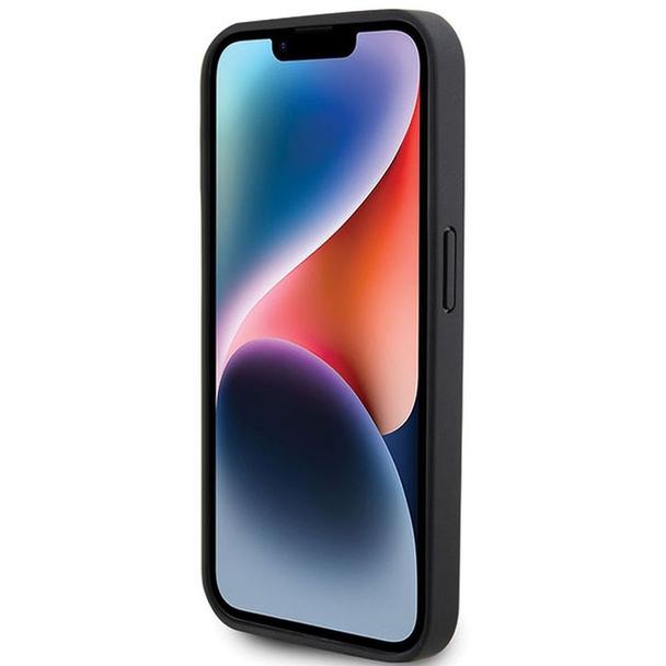 GUESS futerał do IPHONE 15 Pro GUHCP15LP4EPMK (Quilted 4G Classic) czarny