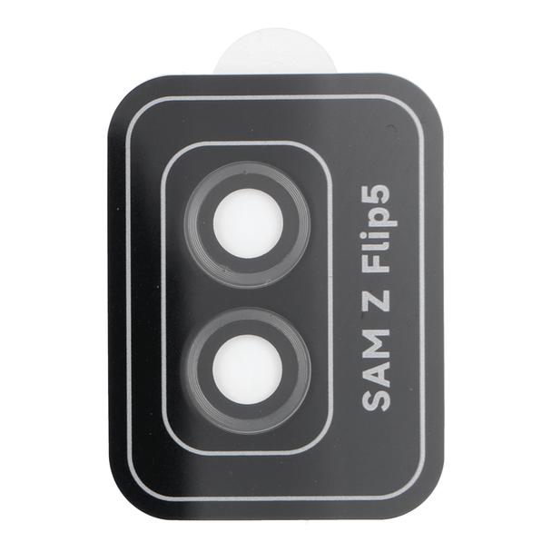 Osłona aparatu PROTECTOR 9H + aplikator do SAMSUNG FLIP 5 czarna
