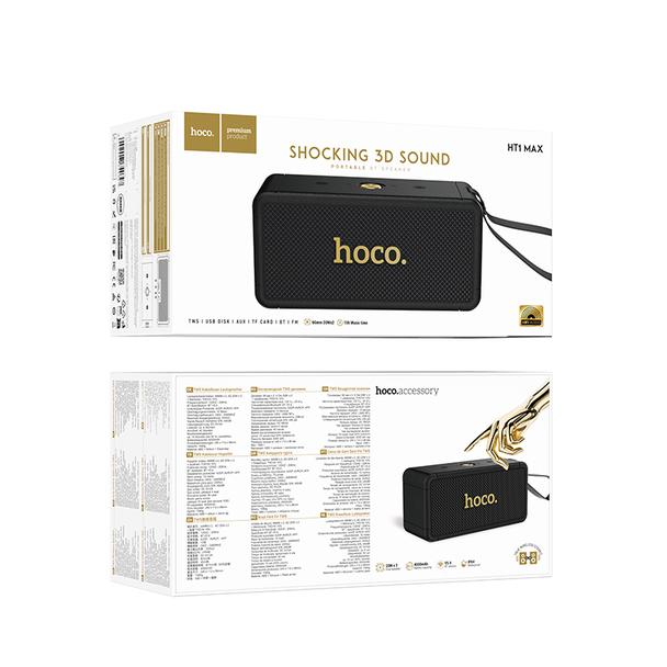 Głośnik Bluetooth Hoco HT1 Max 2 × 20 W czarny