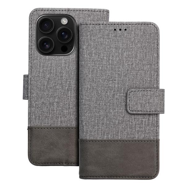 Etui z klapką na Samsung A27 Gomma Book szare