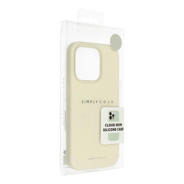 ROAR futerał CLOUD SKIN do IPHONE 15 Jasnożółty