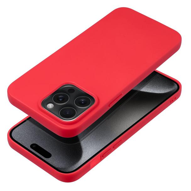 Futerał do iPhone 15 PRO MAX Soft czerwony