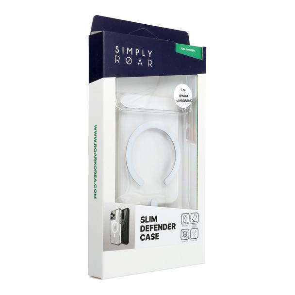 ROAR futerał SLIM DEFENDER kompatybilny z MagSafe do IPHONE 17 Pro Max transparentny