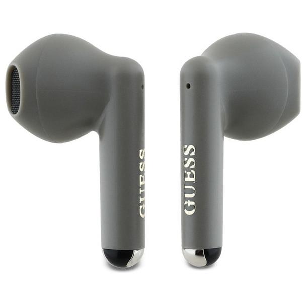 GUESS słuchawki bezprzewodowe bluetooth TWS GUTWSJ14ESGE (Printed Classic Logo) taupe