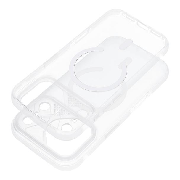 Etui na iPhone 13 PRO Aurora zgodne z MagSafe białe