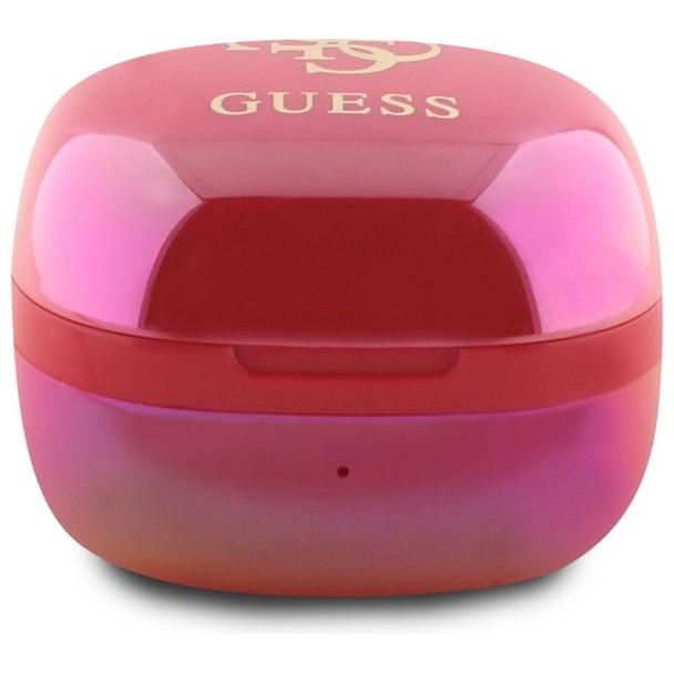 GUESS słuchawki bezprzewodowe bluetooth TWS GUTWSJ144ESF (Mini Iridescent 4G Printed Logo) fuksja