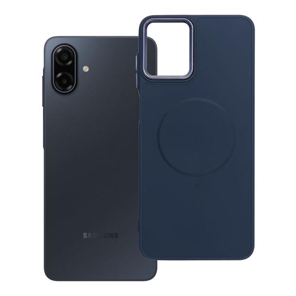 Futerał do Samsung A07 Frame Mag Cover zgodny z MagSafe granatowy
