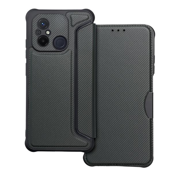 Etui z klapką na Xiaomi Redmi 12C Razor Book ciemnozielone