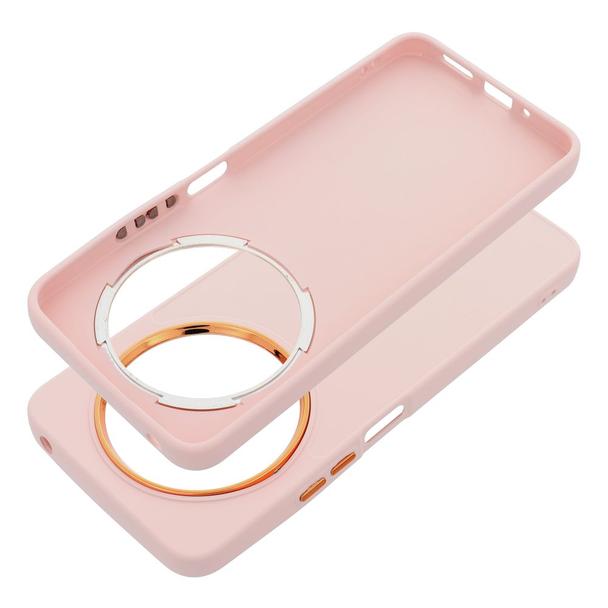 Futerał do Xiaomi Redmi 14C Frame pudrowy róż