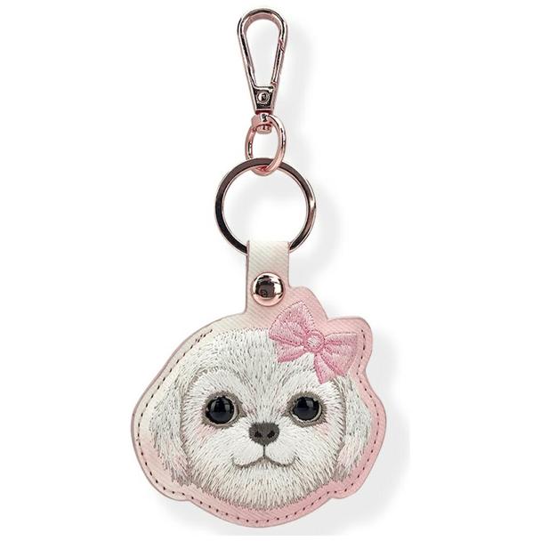 NIMMY etui na lokalizator / brelok BIG EYED PET 2.0 Dog różowy