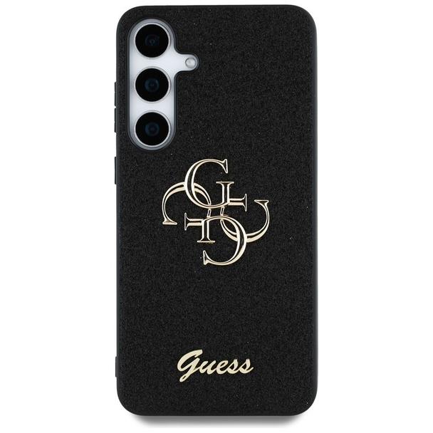 GUESS futerał do SAMSUNG S25 GUHCS25SHG4SGK (Fixed Glitter Big 4G) czarny