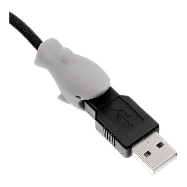 Silikonowy ochraniacz kabla USB BLUE STAR Cable Pet osłonka przewodu (15 SZTUK)