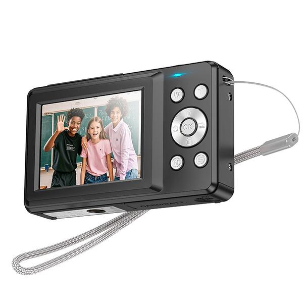Aparat cyfrowy Hoco 5MP 2,8" Full HD DV202 czarny