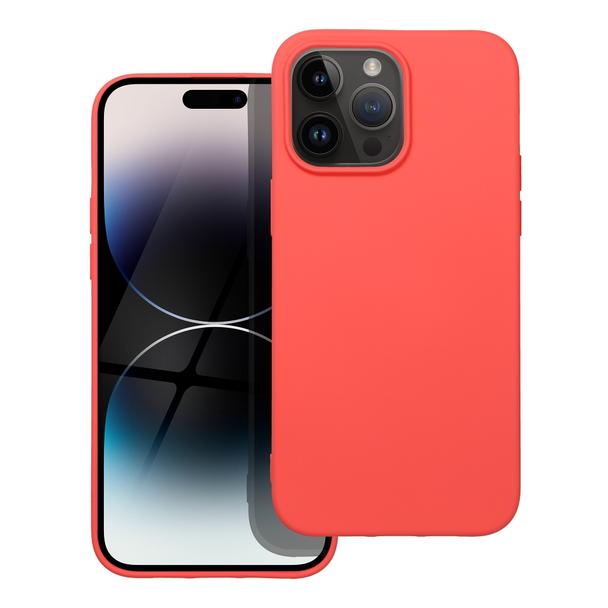 Futerał do iPhone 14 PRO MAX Silicone brzoskwiniowy