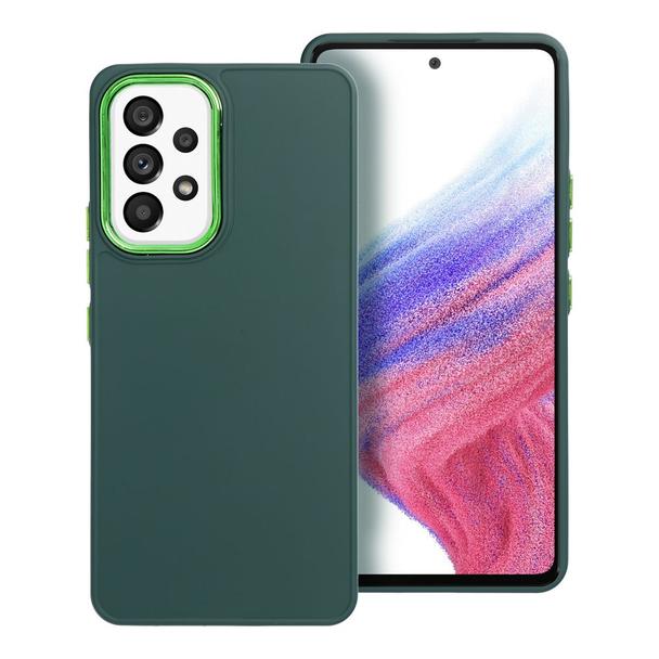 Futerał do Samsung A53 5G Frame zielony