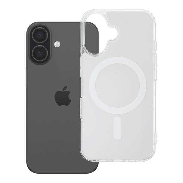 Etui na iPhone 16 Clear Fusion Mag Cover zgodne z MagSafe białe