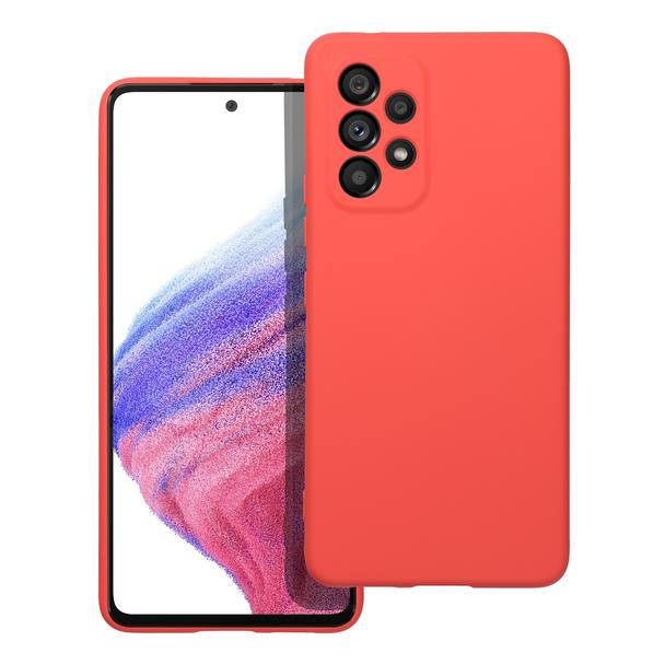 Futerał do Samsung A53 5G Silicone brzoskwiniowy