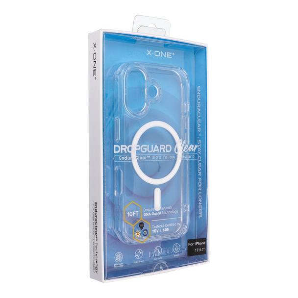 Etui X-ONE Dropguard Clear kompatybilny z MagSafe do iPhone 17 transparentne 0INT
