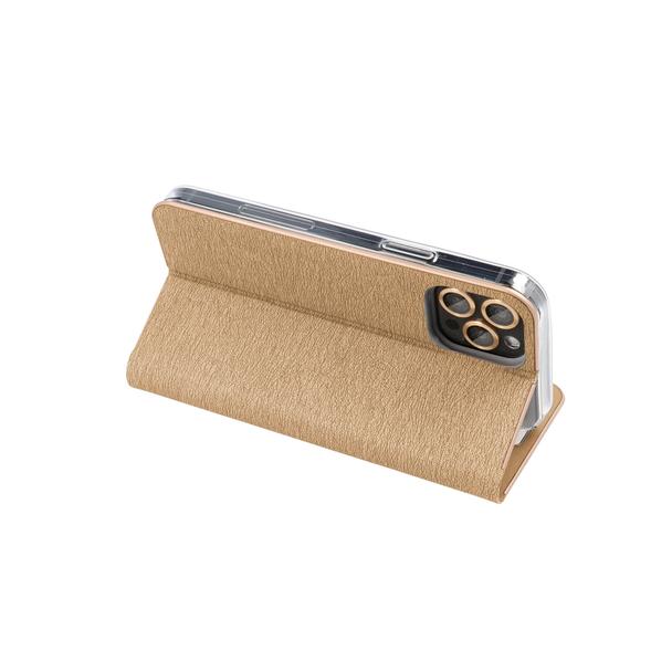 Etui z klapką na Samsung S26 FE Luna Book Gold złote