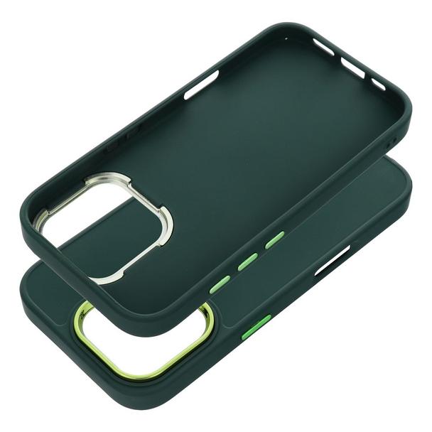 Futerał do iPhone 16 PRO Frame zielony