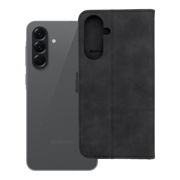 Etui z klapką na Samsung A56 5G Tender Book czarne