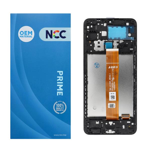 NCC Wyświetlacz LCD do SAMSUNGA 12S A127 F/U/M OEM z ramką