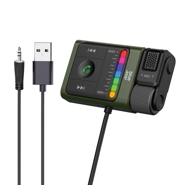 Transmiter samochodowy bluetooth Blue Star Equalizer BT64 czarny