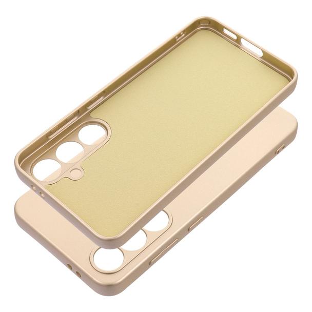 Futerał do Samsung S24 FE Metallic złoty