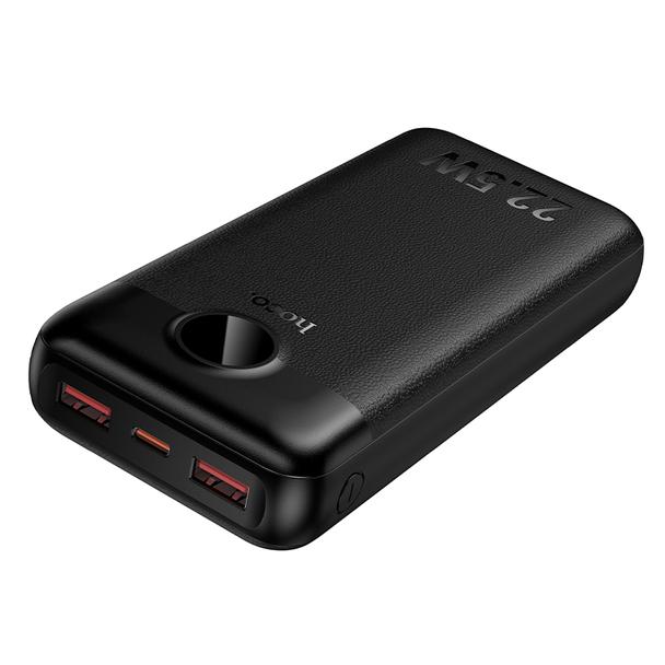 Powerbank Hoco 20000 mAh QC 22,5W+PD 20W LED J172A czarny