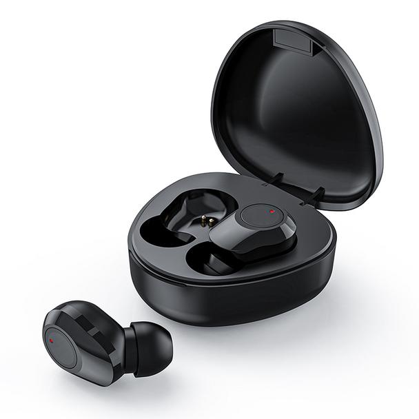 Słuchawki bezprzewodowe bluetooth TWS + stacja dokująca M9 czarne