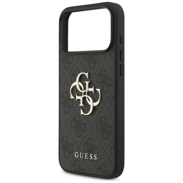 GUESS futerał do IPHONE 18 Pro Max / 17 Pro Max GUE005524 (4G PU Big Logo) czarny