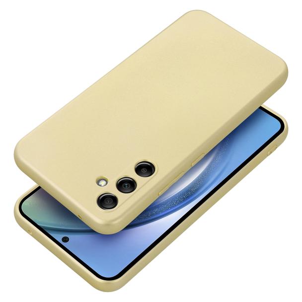 Futerał do Samsung A34 5G Metallic złoty