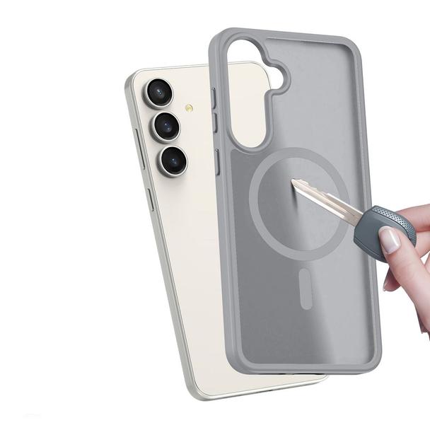 DUX DUCIS futerał YIND kompatybilny z MagSafe do SAMSUNG S25 FE szary
