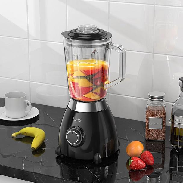 Blender kielichowy Hoco w stylu retro 1,5L HE33 czarny