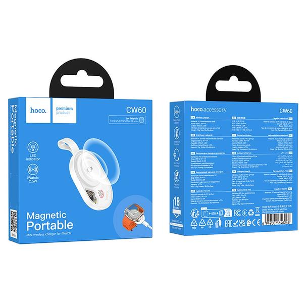 Ładowarka indukcyjna do Apple Watch Hoco 2,5W CW60 biała