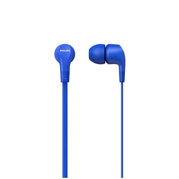 Słuchawki przewodowe douszne Jack 3,5 mm Philips TTAE1105BL niebieskie